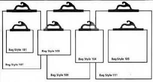 Deluxe HangUp Bags-Gray(Pack of 10)